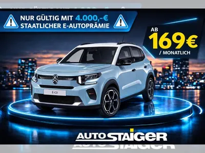 Citroen Citroën C3 Citroën C3 ⚡️TEAM-D Elektromotor 113⚡️❗️E-Förderprämie❗️Bestellung❗️ im Leasing von LeasingMarkt.de