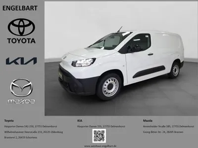 Toyota Toyota Proace City 1.5 D4D 100 PS L1 Meister / Hecktüren verglast🚧🚧 **Engelbart-Aktion** im Leasing von LeasingMarkt.de