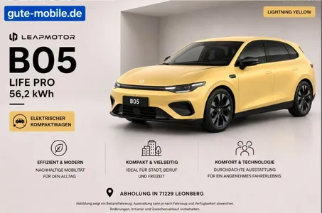 Leapmotor Leapmotor B05 Life Pro 56.2kWh im Leasing von Null-Leasing