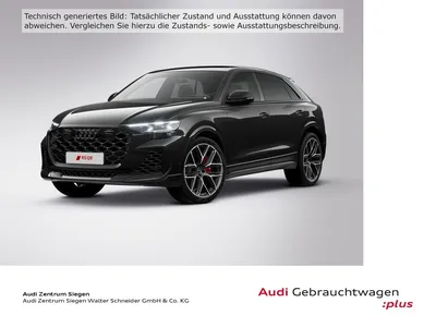 Audi Audi RS Q8 4.0 TFSI quattro Pano Matrix LED AHK Optik im Auto Abo von Null-Leasing