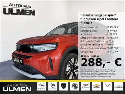 Opel Opel Frontera Electric Der Neue Frontera-e GS 83KW im Auto Abo von LeasingMarkt.de