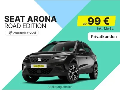 Seat Seat Arona Road Edition 1.0 TSI | Privat & Gewerbe im Auto Abo von LeasingMarkt.de