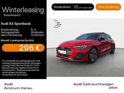 Audi Audi A3 Sportback 35 TFSI S-LINE*NAVI-PLUS*LED*KAMERA im Auto Abo von Null-Leasing