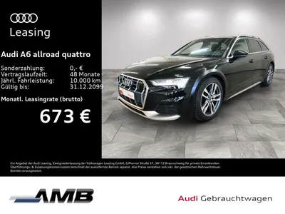 Audi Audi A6 allroad 55 TDI HD-Matrix/HuD/Standhz/Sitzbelü im Leasing von Null-Leasing