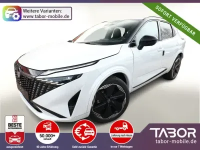 Nissan Nissan Qashqai AT N-Design Leder Pano LM20 HUD eHK SHZ im Leasing von 9Drive