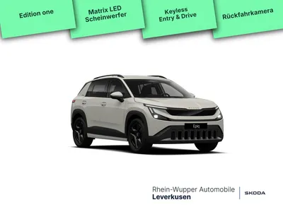 Skoda Skoda Epiq Edition Eins 55 MATRIX LED KAM ACC PDC NAVI im Leasing von Null-Leasing