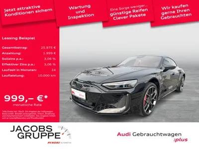 Audi Audi RS e-tron GT All Black/Carbon/193UPE/S-Sitze/Laser/HuD/360° im Auto Abo von LeasingMarkt.de