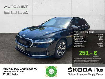 Skoda Skoda Superb Combi 2.0 TDI Selection MATRIX-LED AHK im Leasing von Null-Leasing