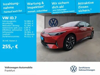 VW Volkswagen ID.7 GTX 4-Motion AHK IQ.LIGHT Navi im Auto Abo von LeasingMarkt.de