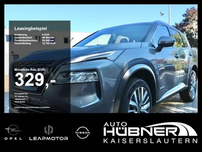 Nissan Nissan X-Trail e-4orce Tekna 7-Sitzer|Navi|360|Sitzheiz. im Leasing von LeasingMarkt.de