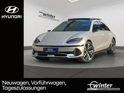 Hyundai Hyundai IONIQ 6 77,H ALLRAD UNIQ-PAKET  NAVI/MATRIX im Auto Abo von LeasingMarkt.de
