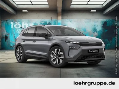 Skoda Skoda Elroq 85 Sportline 82 kWh Batterie Elektromotor 210 kW 1-Gang-Automatik im Leasing von LeasingMarkt.de