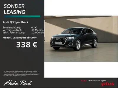 Audi Audi Q3 Sportback S line 35TDI Stronic Navi ACC EPH elektr. Sitze im Auto Abo von LeasingMarkt.de