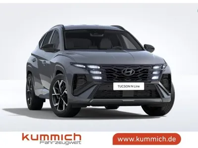 Hyundai Hyundai Tucson 1.6T-GDI 150PS DCT N LINE X MATRIX HEADUP im Auto Abo von LeasingTime