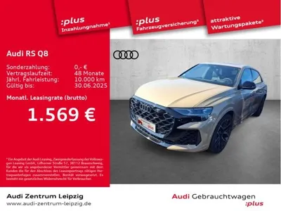 Audi Audi RS Q8 4.0 TFSI qu. *HD-Matrix*Pano*AHK*Wankstab* im Auto Abo von LeasingMarkt.de