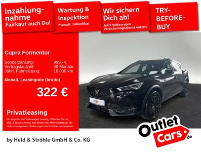 Cupra Cupra Formentor VZ Tribe Edition BREMBO PANO AHK AKRAP im Leasing von Null-Leasing