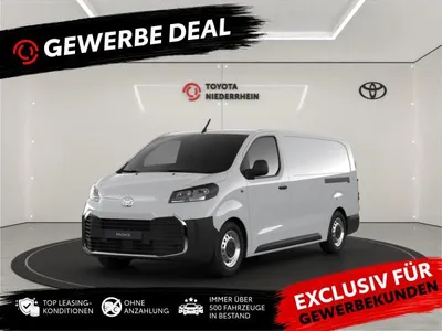 Toyota Toyota Proace L2 verblecht 4-türig Meister 2,2L Diesel 8-Stufen-Automatikgetriebe + NAVI im Leasing von LeasingMarkt.de