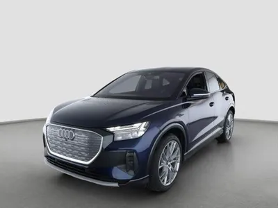 Audi Audi Q4 e-tron Sportback 35, S line Interieur, 21 Zoll, Matrix, AHK, 8-Fach bereift im Auto Abo von LeasingMarkt.de