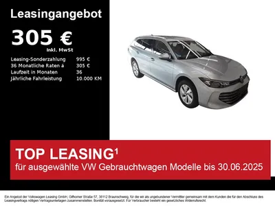 VW VW Passat Variant Business 1.5 eTSI DSG ACC+DCC+HUD im Auto Abo von Null-Leasing