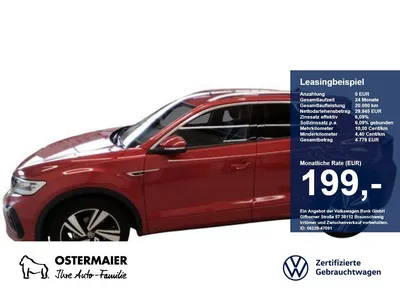 VW Volkswagen T-Roc R-LINE 1.5TSI 150PS DSG NP.50t..ACC.5J-G.A im Leasing von Null-Leasing