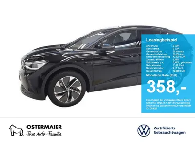 VW Volkswagen ID.4 PRO 286PS NP.80T ACC.5J-G.WÄRMEPUMPE.AHK.AR im Auto Abo von Null-Leasing