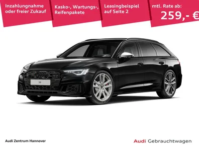 Audi Audi S6 Avant 3.0 TDI quattro virtual AHK Pano im Leasing von Null-Leasing