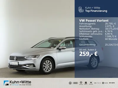 VW Volkswagen Passat Variant 2.0 TDI Business *AHK*LED*RFK*Nav im Auto Abo von Mobile.de