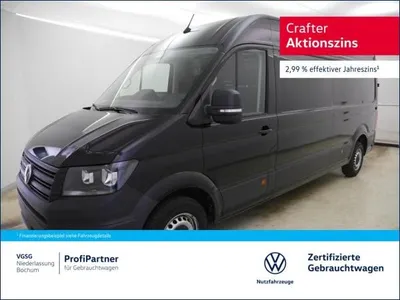VW Volkswagen Crafter Kasten Lang Neues Modell AppConnect Kamera im Auto Abo von LeasingMarkt.de