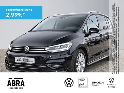 VW Volkswagen Touran 1.5 TSI R-line DSG LED+CAM+LANE+ACC im Auto Abo von Null-Leasing