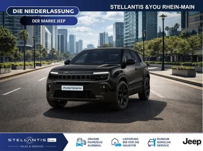 Jeep Jeep Avenger BLACK EDITION Allwetterreifen+Winterpkt im Leasing von Null-Leasing
