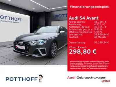 Audi Audi S4 Avant Q PANO MATRIX NAVI HuD KAMERA GRA im Leasing von LeasingMarkt.de