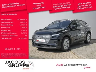 Audi Audi Q4 e-tron Q4 Sportback 40 /0,25%/Leder/Navi+/APS+/ im Auto Abo von LeasingMarkt.de