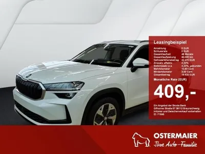 Skoda Skoda Kodiaq SELECTION 2.0TDI 4x4 DSG MATRIX.AHK.KAMERA.KESSY.NAVI.SHZG im Auto Abo von LeasingMarkt.de