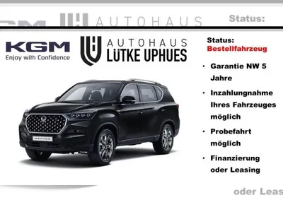 KGM KGM Rexton LUX 2.2 4WD *3.500 KG AHK-LAST*BESTELLAKTION* im Auto Abo von LeasingMarkt.de