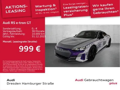 Audi Audi RS e-tron GT quattro ice race edition im Auto Abo von LeasingMarkt.de