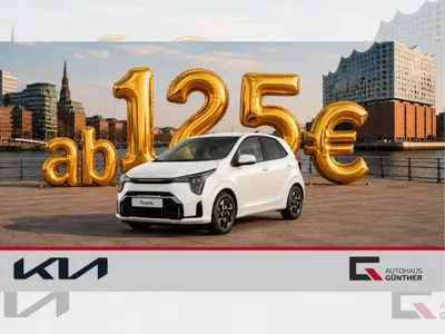 Kia Kia Picanto 1.0 Vision Automatik | Vorlauf | Gewerbe | Weiß im Leasing von LeasingMarkt.de