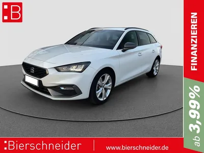 Seat Seat Leon SP 1.5 eTSI DSG AB 199EUR FR NAVI REAR VIEW im Auto Abo von Null-Leasing