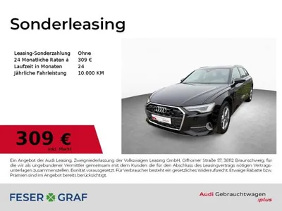 Audi Audi A6 Avant 45 TFSI qu S tronic- AHK - MATRIX - ACC im Auto Abo von LeasingMarkt.de