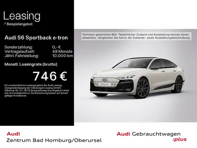 Audi Audi S6 Sportback e-tron edition one quattro*Navi*LED im Auto Abo von Null-Leasing