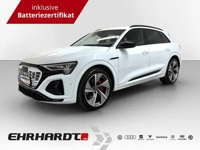 Audi Audi Q8 e-tron 55 quattro S line AHK*NAVI*SHZ*MATRIX* im Leasing von Null-Leasing