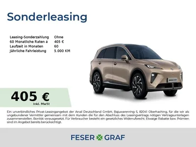 MG MGS6 EV Luxury 77 kWh *LED*Memory*HUD*Navi*ACC* im Leasing von Null-Leasing