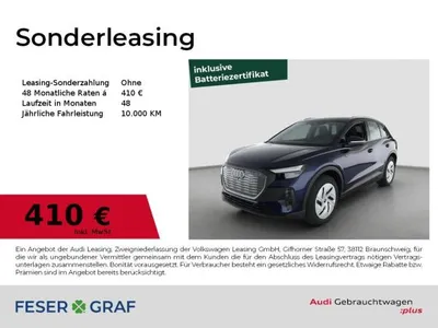 Audi Audi Q4 e-tron 45 ACC Kamera Carplay im Leasing von LeasingMarkt.de