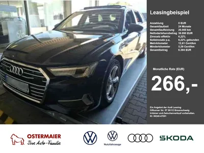 Audi Audi A6 Avant SPORT QUATTRO 45TFSI 265PS.STRONIC.MATR im Leasing von Null-Leasing