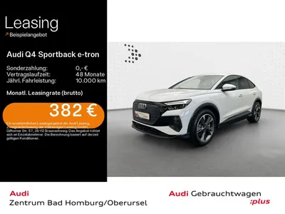Audi Audi Q4 Sportback e-tron 45*Navi*LED*Alu*AHK*PDC*Virt im Auto Abo von Null-Leasing