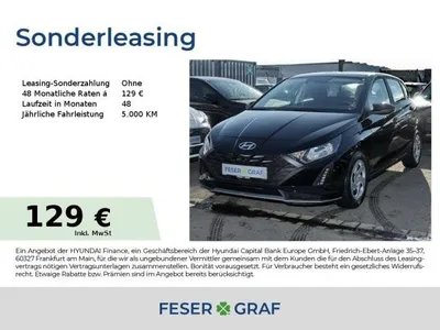 Hyundai Hyundai i20 SELECT & FUNKTIONSPAKET NAVI KLIMA KAMERA im Auto Abo von LeasingTime