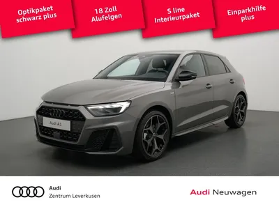 Audi Audi A1 Sportback S tronic S line ACC LED KAM NAVI im Leasing von Null-Leasing