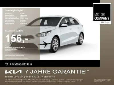Kia Kia Ceed 1.0 T-GDI Vision +Aktion+Navi+R.Kam+SHZ+PDC+ im Auto Abo von LeasingTime