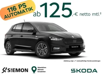 Skoda Skoda Fabia Monte Carlo 🏎️🏁  116 PS Automatik ✔️ Gewerbeaktion 🚗 🚕 🚙 im Auto Abo von LeasingMarkt.de