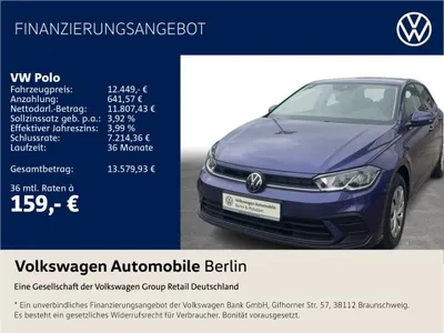 VW Volkswagen Polo 1.0 TSI Life Climatronic LED SHZ PDC im Leasing von LeasingMarkt.de