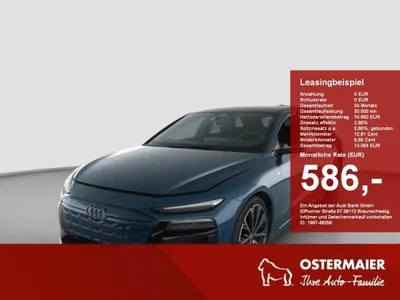 Audi Audi A6 e-tron S-LINE EDITION ONE BLUE NP:111tEUR! AHK.PANO.SITZLUFT.B&O im Auto Abo von LeasingMarkt.de